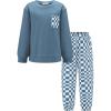 Blue + Checkered