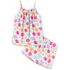 Arshiner Toddler Girl Summer Clothes 2 Piece Loose Spaghetti Strap Tank Top and Short Set Kids Clothing Sets with Pockets(Colorful Flower)