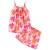 Arshiner Toddler Girl Summer Clothes 2 Piece Loose Spaghetti Strap Tank Top and Short Set Kids Clothing Sets with Pockets(Hawaiian Style)