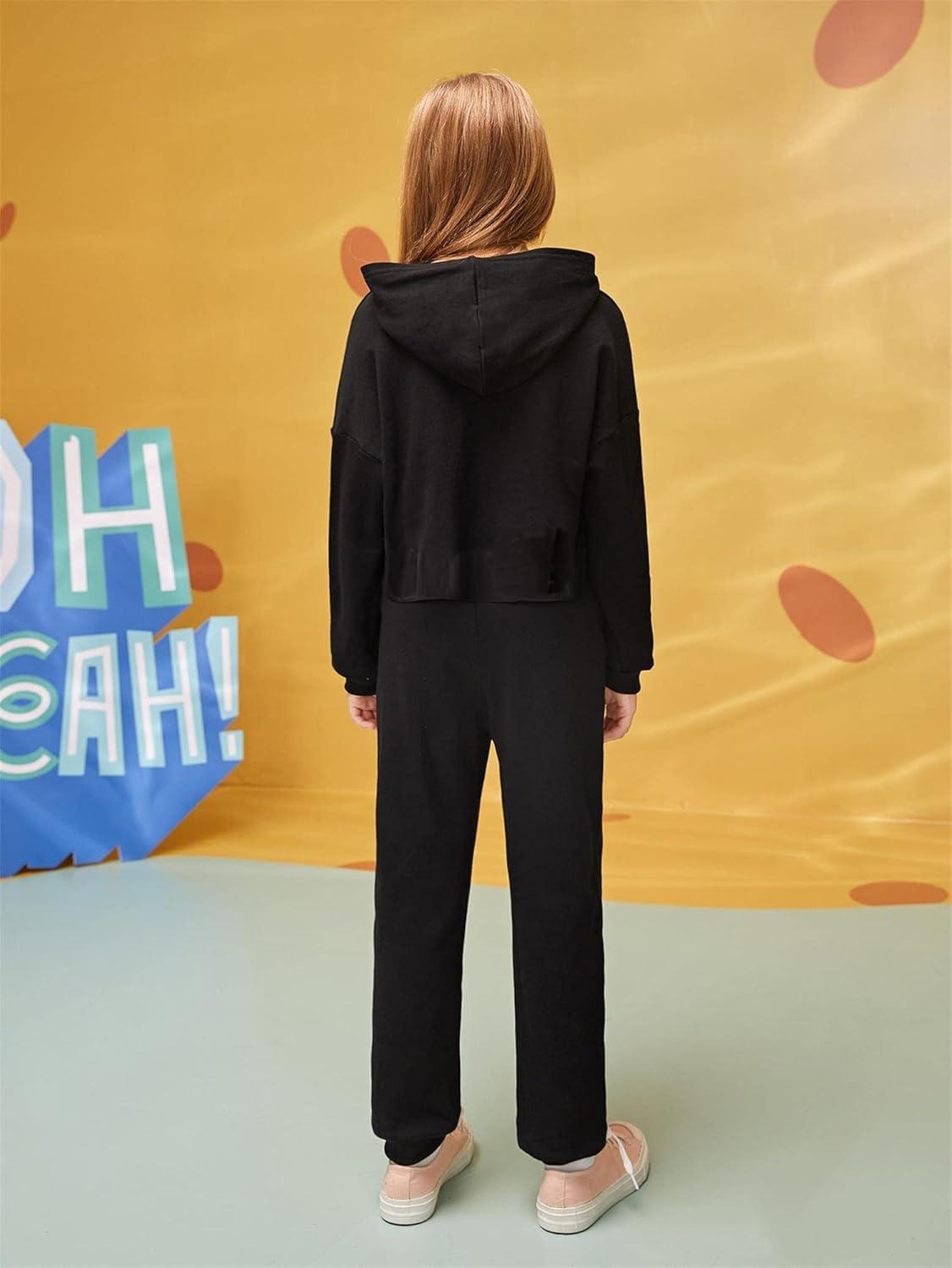 image:imageArshiner Girls Clothing Sets Tops amp Sweatpants Outfits Sportwear Sweatsuits Tracksuits 413 Year