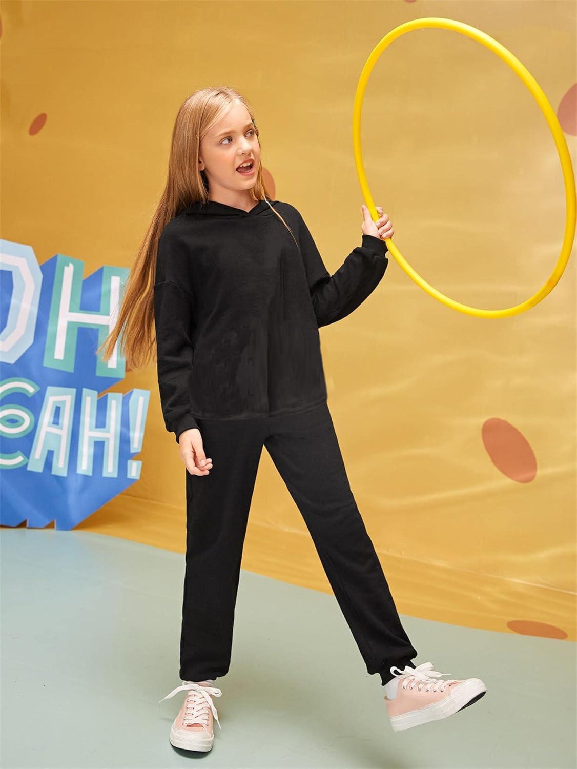 image:imageArshiner Girls Clothing Sets Tops amp Sweatpants Outfits Sportwear Sweatsuits Tracksuits 413 Year