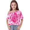Tie Dye Red Heart