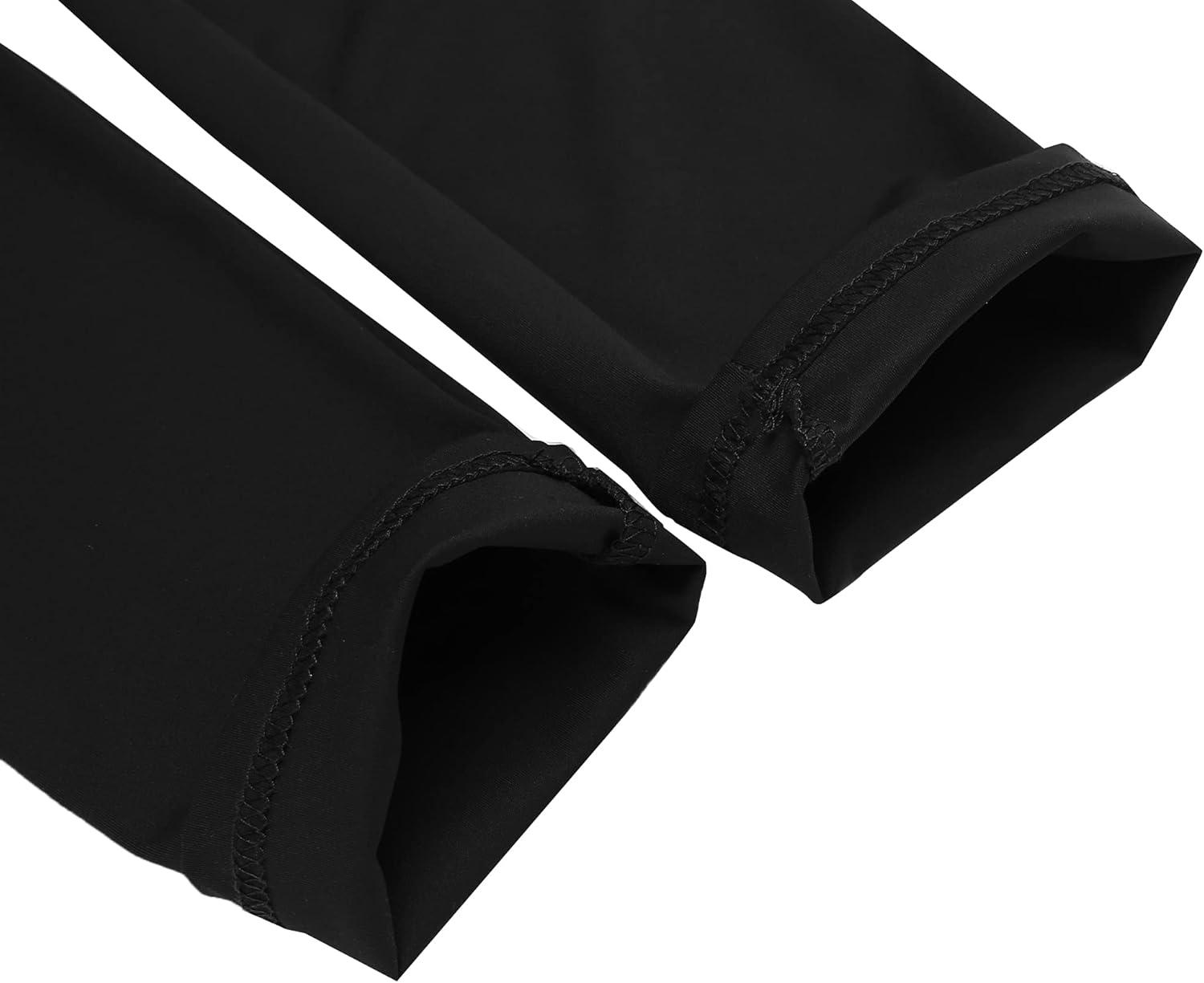 image:imageArshiner Girls Sports Skirted Leggings Casual Ruffle Skater Skirt with Athletic Pants PantskirtsBlack