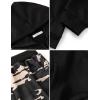 Arshiner Boys’ 2 Piece Athletic Tracksuit Jogging Outfit Sweatsuit Zip Up Hoodie and Active Pants Sets for Kids 5-14 Years(Black /Camo)