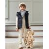 Arshiner Boys Long Sleeve Fleece Sweatshirt and Pants Set 2 Piece Fall Winter Clothes Toddler to Little Kid 2-8 Years(Apricot)