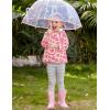 Arshiner Girl Baby Kid Waterproof Hooded Coat Jacket Outwear Raincoat Hoodies(Heart)