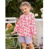 Arshiner Girl Baby Kid Waterproof Hooded Coat Jacket Outwear Raincoat Hoodies(Heart)