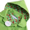 Arshiner Girl Kid Flower Waterproof Hooded Coat Jacket Outwear Raincoat Hoodies Green 100 Age for 2 3Y Green 100 Age for 2 3Y
