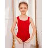 Arshiner Girls Ballet Dance Leotards Straps Back Camisole Tank Leotard Gymnastics Dancewear for Kids
