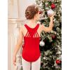 Arshiner Girls Ballet Dance Leotards Straps Back Camisole Tank Leotard Gymnastics Dancewear for Kids