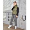 Arshiner Kids Girls Tie Dye Joggers Comfort Loose Sweatpants High Waist Trouser(Dark Gray)