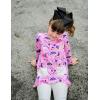 Arshiner Little Girls Outfits Cute Clothing Sets Long Sleeve 2pcs Pants Sets with Pockets(Pink)