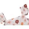 Arshiner Toddler Girl Clothes 2 Piece Summer Outfit Ruffle Sleeveless Top and Shorts Set with Pockets 2-7Y(White/Brown Floral)