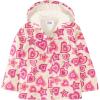 Arshiner Girl Baby Kid Waterproof Hooded Coat Jacket Outwear Raincoat Hoodies(Heart)