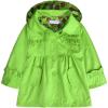 Arshiner Girl Kid Flower Waterproof Hooded Coat Jacket Outwear Raincoat Hoodies Green 100 Age for 2 3Y Green 100 Age for 2 3Y