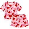 Red&heart Print
