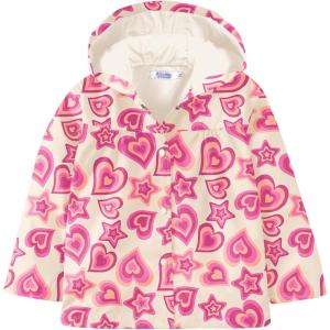 Arshiner Girl Baby Kid Waterproof Hooded Coat Jacket Outwear Raincoat Hoodies(Heart)