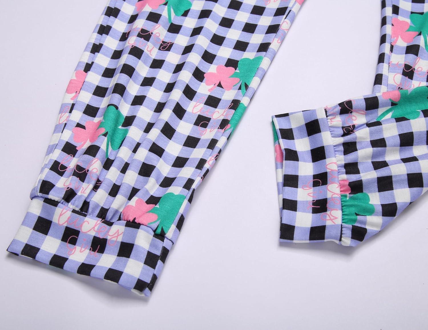image:imageArshiner 2 Piece Girl Clothes Outfits Spring Summer Ruffle Trim Tank Top Shirts and Pant Set with PocketsPinkstrawberry