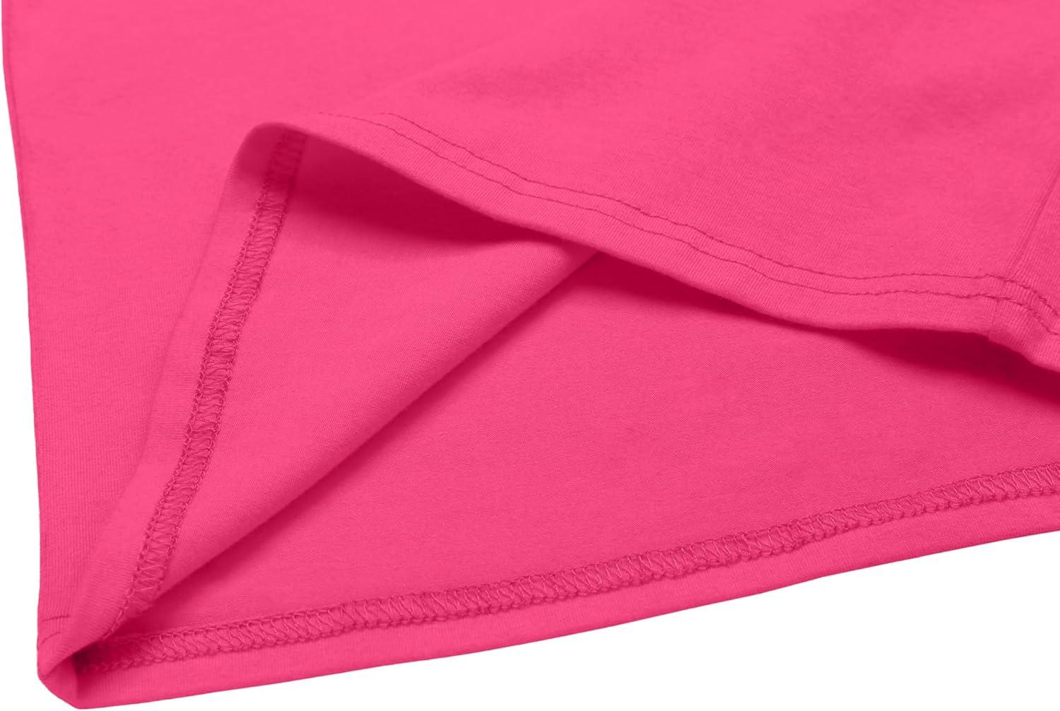 image:imageArshiner Girls 2 Piece Outfits Summer Clothes Ruffle Short Sleeve Shirts Top and High Waist Paper Bag Shorts Set with PocketsHot Pinkstrips
