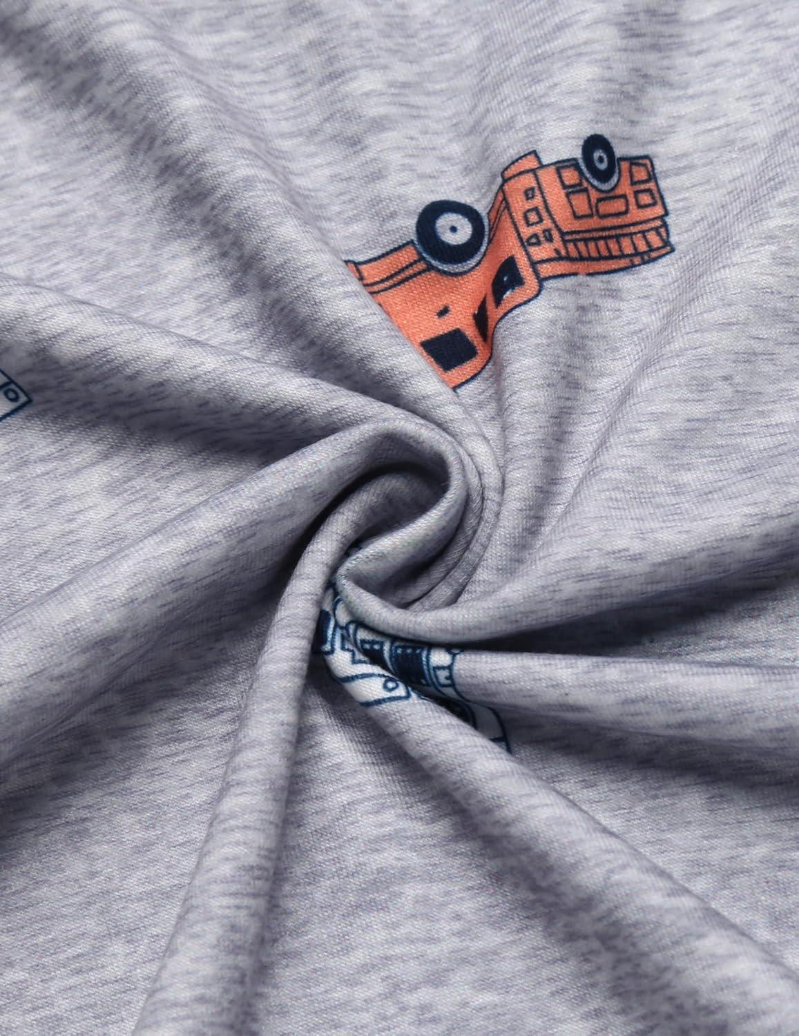 image:imageArshiner Toddler Boys 3 Pack LongSleeve Henley TShirts Casual Cotton Graphic Shirt for 29 YearsNavy BlueRed StripeGrey Print