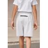 Arshiner Boys Athletic Shorts Kids Youth Quick Dry Summer Shorts Running Hiking Casual with Pockets 5-13 Years(White)