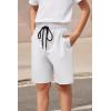 Arshiner Boys Athletic Shorts Kids Youth Quick Dry Summer Shorts Running Hiking Casual with Pockets 5-13 Years(White)