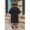 Arshiner Boy’s Henley T-Shirt and Camo Shorts Set 2 Pieces Summer Clothing Outfits 5-6 Years