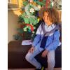 Arshiner Boy’s Plaid Button Down Shirt Long Sleeve Roll Up Casual Shirts with Pocket 4-11 Years(Blue/White Check)