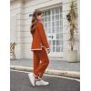Arshiner Girl’s 2 Piece Outfits Long Sleeve Knit Pullover Sweater Tops Wide Leg Pants Casual Fall Sets Tracksuits(Caramel)