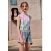 Arshiner Girls 2 Piece Outfits Summer Tank Top and Shorts Set with Pockets Kids Sleeveless Clothes 6-14Y(Grey&pink)