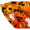 Arshiner Girls 2 Piece Outfits Sweatsuits Sets Kangaroo Pocket Long Sleeve Hooded Sweatshirt with Flare Sweatpants Sets(Halloween)