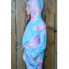 Arshiner Girl’s 2 Piece Outfits Tie-dye Twist Front Pullover Hooded Sweatsuits Sweatshirt and Sweatpants Clothing Set(Pink & White & Green & Purple)