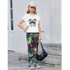Arshiner Girls Clothes 2 Piece Summer Outfits Drop Shoulder Top Pullover Sweatpants Jogger Set Sweatsuits Tracksuits 6-14Y(Multicolor)
