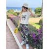 Arshiner Girls Clothes 2 Piece Summer Outfits Drop Shoulder Top Pullover Sweatpants Jogger Set Sweatsuits Tracksuits 6-14Y(Multicolor)
