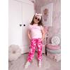 Arshiner Girls Clothes 2 Piece Summer Outfits Drop Shoulder Top Pullover Sweatpants Jogger Set Sweatsuits Tracksuits 6-14Y(Pink Tie Dye)