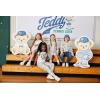Arshiner Girls Clothes 2 Piece Summer Outfits Drop Shoulder Top Pullover Sweatpants Jogger Set Sweatsuits Tracksuits 6-14Y(Teddy)