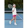 Arshiner Girls Clothes Summer 2 Piece Outfits Drop Shoulder T-Shirts and Biker Shorts Kids Fashion Clothing Sets(Hot Pink)