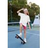 Arshiner Girls Clothes Summer 2 Piece Outfits Drop Shoulder T-Shirts and Biker Shorts Kids Fashion Clothing Sets(Hot Pink)