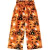 Arshiner Girls Clothing Sets Square Neck Rib Knit Shirts + Stylish Wide Leg Pants + Headband Cute 3pcs Fall Clothes Outfits(Black + Halloween Print)