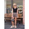 Arshiner Girls Summer Clothes 2 Piece Ruffle Trimmed Sleeveless Tank Top and High Waist Shorts with Pockets Clothing Sets(Black_brown Leopard)