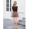 Arshiner Girls Summer Clothes 2 Piece Ruffle Trimmed Sleeveless Tank Top and High Waist Shorts with Pockets Clothing Sets(Black_brown Leopard)