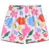 Arshiner Girls Summer Outfits Sleeveless Fringe Tank Top and Elastic Waist Pocketed Shorts Set Girl Clothes 6-14 Years(Muticolor Floral)