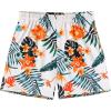 Arshiner Girls Summer Outfits Sleeveless Fringe Tank Top and Elastic Waist Pocketed Shorts Set Girl Clothes 6-14 Years(Orange Floral)