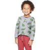 Arshiner Toddler Boys 3 Pack Long-Sleeve Henley T-Shirts Casual Cotton Graphic Shirt for 2-9 Years(Black/Black Print/Grey Print)