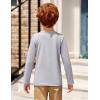 Arshiner Toddler Boys 3 Pack Long-Sleeve Henley T-Shirts Casual Cotton Graphic Shirt for 2-9 Years(Black/Gray)