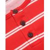 Arshiner Toddler Boys 3 Pack Long-Sleeve Henley T-Shirts Casual Cotton Graphic Shirt for 2-9 Years(Navy Blue/Red Stripe/Grey Print)