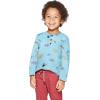 Arshiner Toddler Boys 3 Pack Long-Sleeve Henley T-Shirts Casual Cotton Graphic Shirt for 2-9 Years(Navy Stripe/Red Print/Light Blue Print)