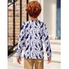 Arshiner Toddler Boys 3 Pack Long-Sleeve Henley T-Shirts Casual Cotton Graphic Shirt for 2-9 Years(White / Royal Blue)