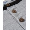 Arshiner Toddler Boys 3 Pack Long-Sleeve Henley T-Shirts Casual Cotton Graphic Shirt for 2-9 Years(White/Gray/Blue)