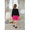 Arshiner Toddler Girl Clothes Long Sleeve Pullover Sweatshirt and Tutu Skirt 2 Piece Outfits Kids Clothing Set Party Dress(Hot Pink)